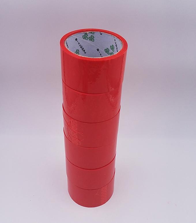 Bande d'emballage colorée par film de BOPP, ruban adhésif acrylique à base d'eau