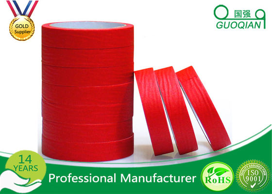 Chine Bande Maksing rouge de papier de crêpe de produit de qualité pour la largeur des véhicules à moteur de la décoration 75mm de peinture fournisseur