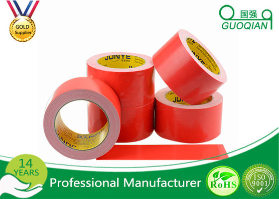Chine Ruban adhésif rouge de tissu avec le matériel fort de polyéthylène de maille de l'adhérence 50 fournisseur