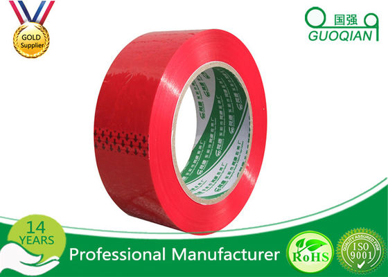 Chine Cargaison rouge enveloppant la bande orientée biaxialement d'emballage de polypropylène de ruban adhésif de BOPP fournisseur