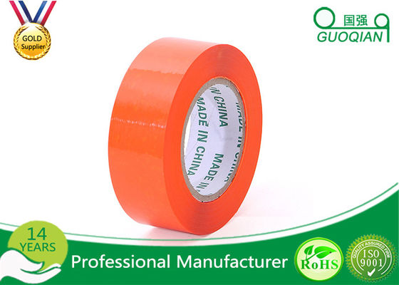 Chine Bopp adapté aux besoins du client a coloré la bande d'emballage pour le carton scellant la bande orange d'emballage fournisseur
