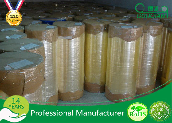 Chine Petit pain enorme blanc/de jaune de bande adhésive Bopp pour l'empaquetement industriel de carton fournisseur