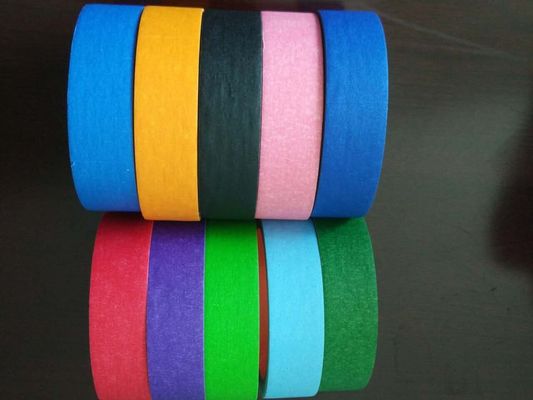 Chine Le papier de crêpe a coloré le ruban décoratif des véhicules à moteur de haute qualité de ruban fournisseur