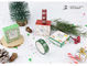 Bande drôle de Washi de Japonais de décoration de Noël de DIY pour le paquet de boîte-cadeau fournisseur