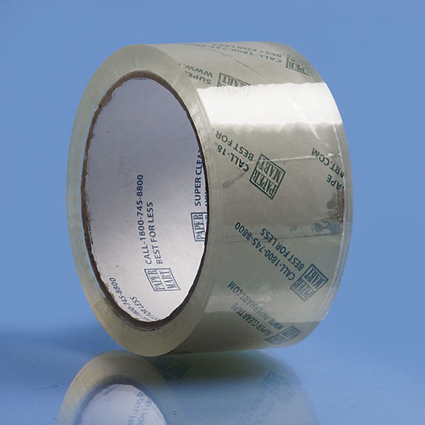 2" bande adhésive acrylique clair comme de l'eau de roche d'emballage de x 110YDS Bopp pour le cachetage de carton
