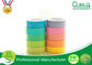 Bande imprimée colorée de colis, bande transparente de Bopp pour le cachetage de papier fournisseur